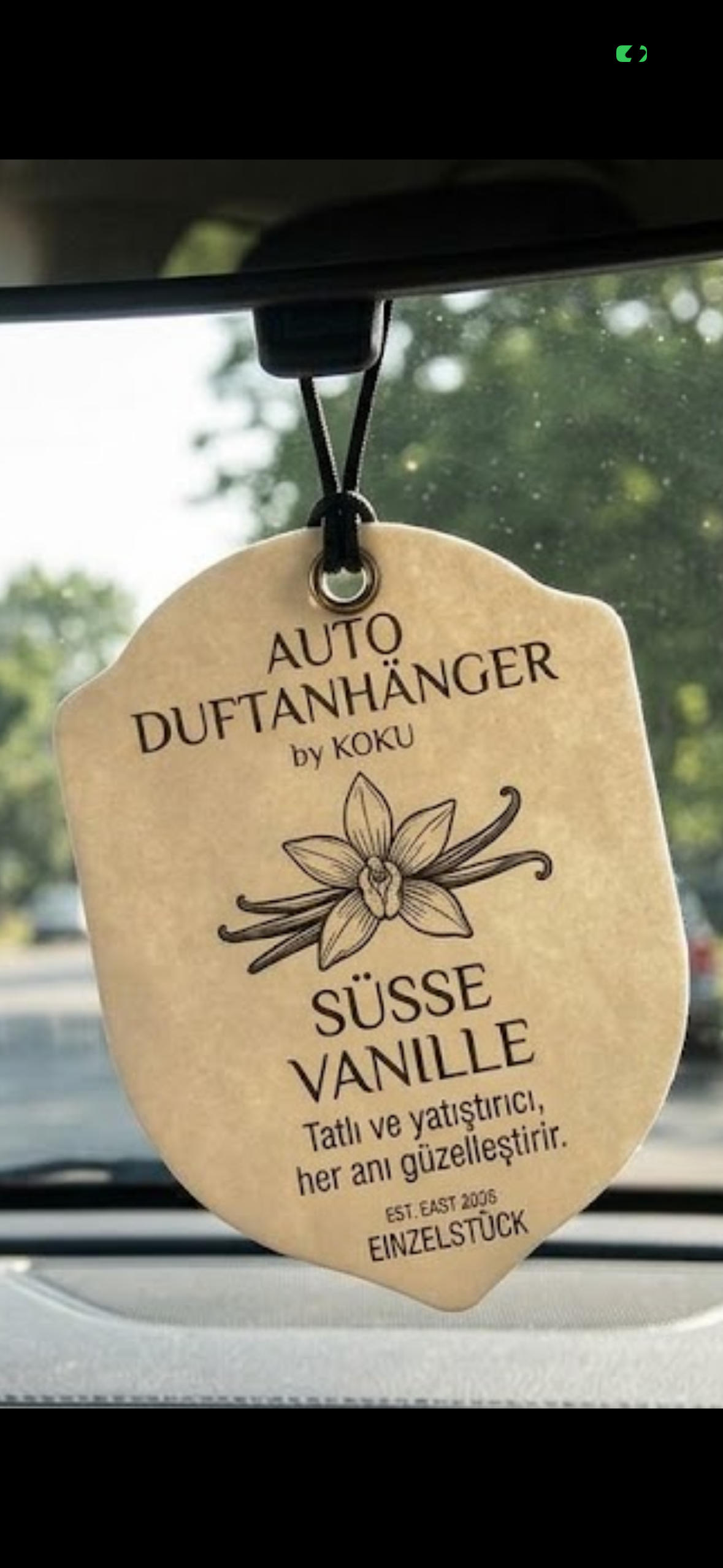 KOKU Autoduftanhänger – 4er Probier-Set (Alle Sorten)