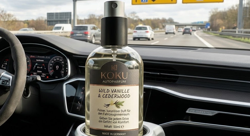 KOKU Autoparfüm – Wild Vanille & Cederwood